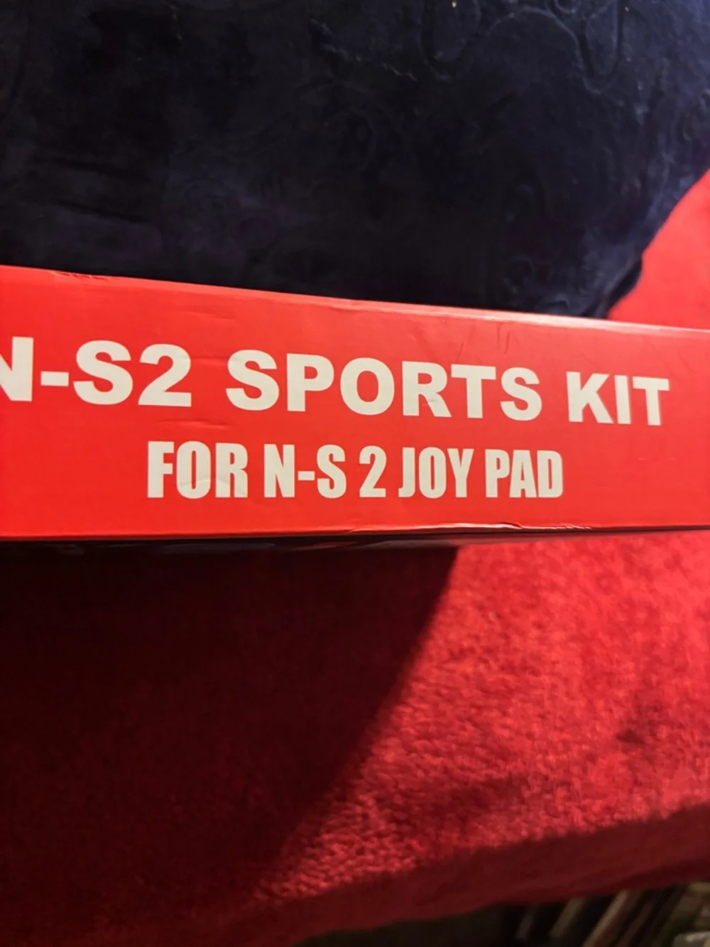 N-S2 Sports Kit Video Game Controller Attachments - Red & Blue